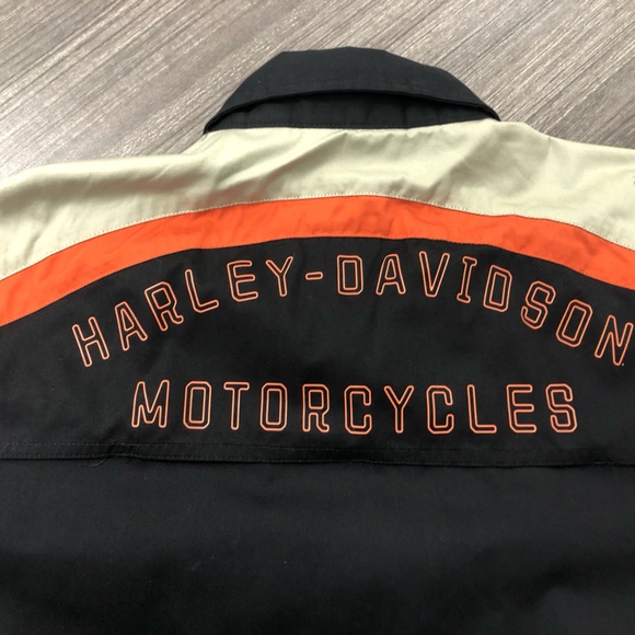 Harley Davidson Men’s Performance Vented Back, Colorblock Shirt, Men’s L - Picture 8 of 9
